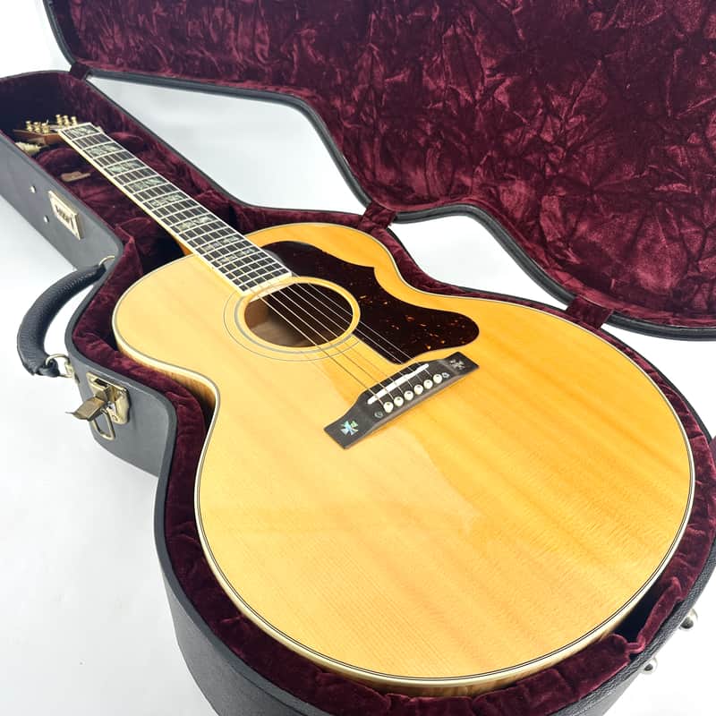 2003 Gibson Custom Shop J-185 Elite Custom – Antique Natural image 1