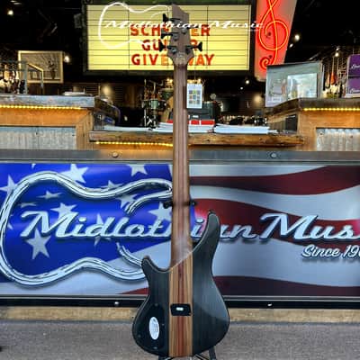 Schecter - Charles Berthoud - CB-5 - 5-String Active Bass Guitar - See Through Black Satin Finish image 13