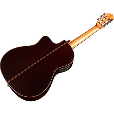 Cordoba Fusion 12 Rose II Acoustic Electric Guitar - Natural image 6
