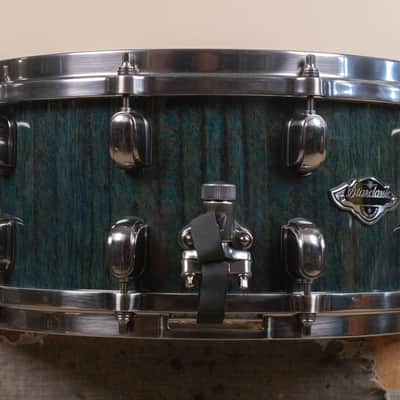 Tama Starclassic 6.5x14 Performer B/B Midnight Blue Tigerwood Snare Drum image 9