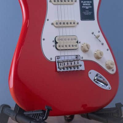 Fender Player II Stratocaster HSS Coral Red with Free Fender Bag image 3