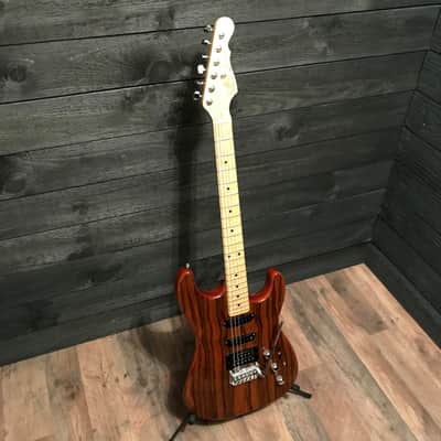 G&L Custom Legacy HB HSS RMC Black Limba Electric Guitar w/ Case B Stock image 5