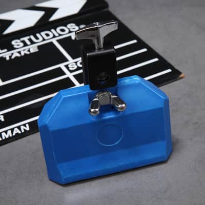 Blue Musical Percussion Block, Latin Drum Instrument, Plastic image 6