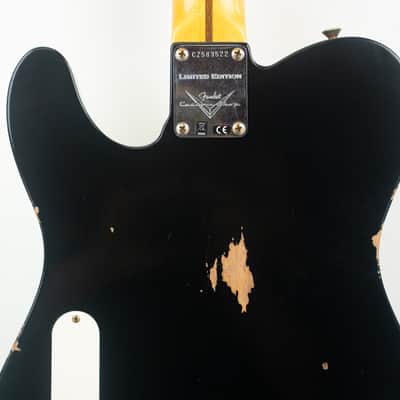 Fender Custom Shop La Cabronita ESpecial Relic Aged Black image 6