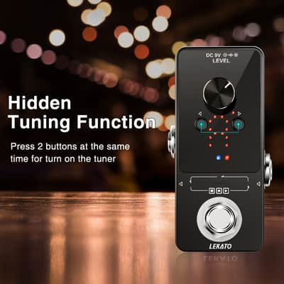 Lekato Looper Station Guitar Effect Pedal 9 Waves Loop Record 40 Mins Looping image 4