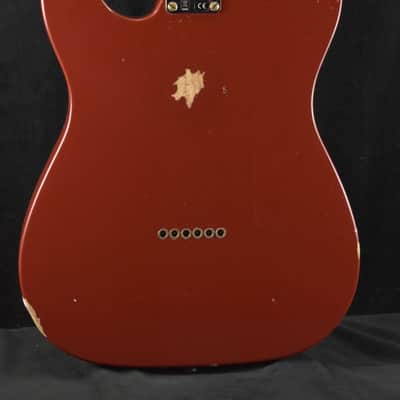 Mint Fender Custom Shop Ltd Ed Reverse '50s Telecaster Relic - Aged Cimarron Red image 10