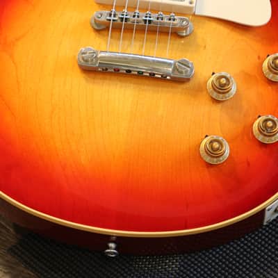 2007 Gibson Custom Shop 1958 Historic Reissue Les Paul Electric Guitar Cherry Sunburst + COA OHSC image 5