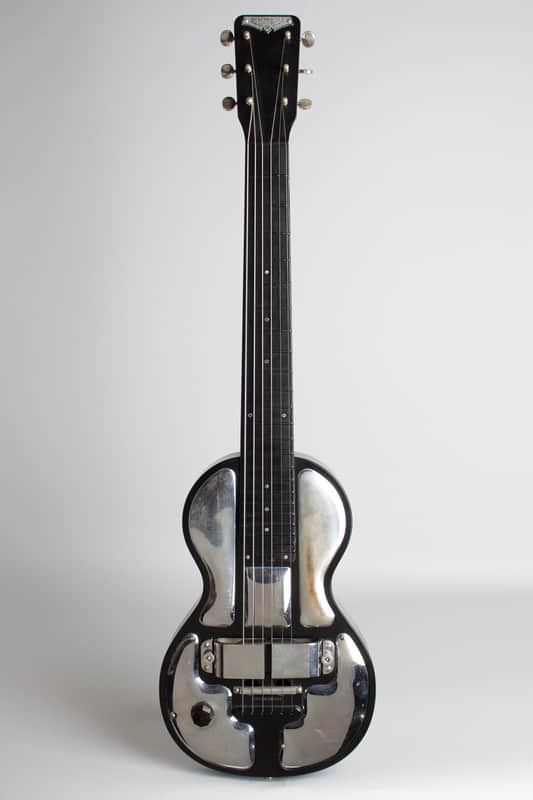 Rickenbacker  Electro Spanish Solid Body Electric Guitar (1935), ser. #B 88, original black tolex hard shell case. image 1