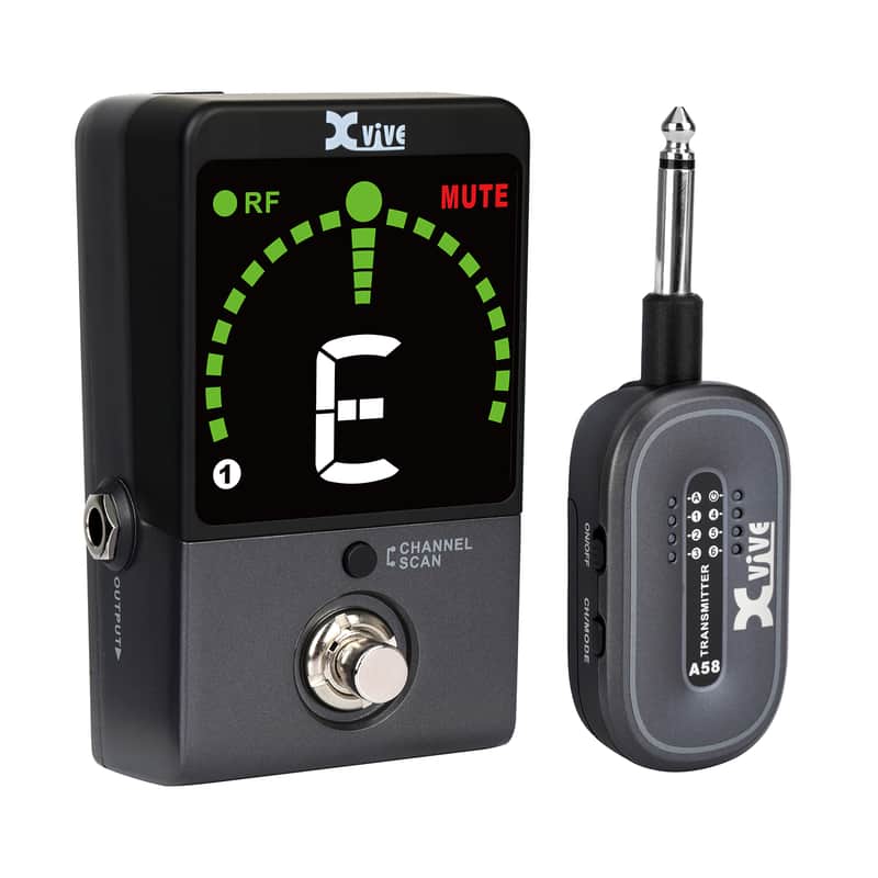 Xvive P58 Sistema Wireless Per Pedalboard + Tuner image 1