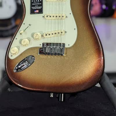 Fender American Ultra Stratocaster Left-handed - Mocha Burst Maple Fingerboard! 920 FREE PLEK! image 1