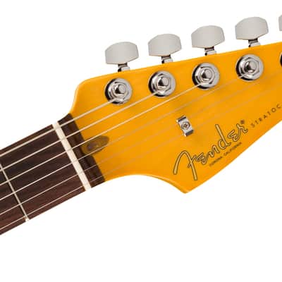 FENDER - American Professional II Stratocaster Thinline  Rosewood Fingerboard  Transparent Daphne Blue - 0171010726 image 5
