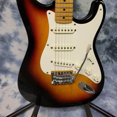 Vintage 1990 Harmony Since 1892 Model H-80T Strat Style Electric Guitar Pro Setup Original Korea image 2