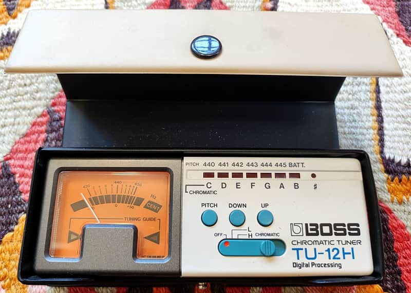 Boss TU-12H Chromatic Tuner 2000s - White image 1