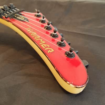 Kramer Baretta USA 1984 Candy Apple Red image 6