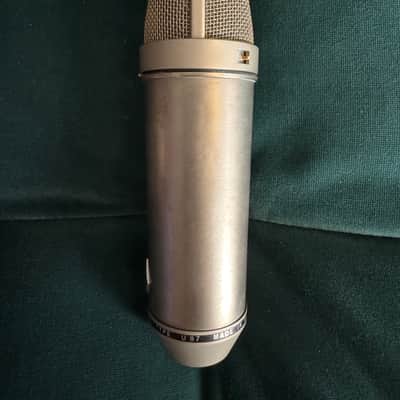 Neumann U 87 Large Diaphragm Multipattern Condenser Microphone 1967 - 1985 - Nickel image 4