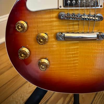 Lefty Gibson Les Paul Standard '50s Left-Handed 2021 Heritage Cherry Sunburst image 4