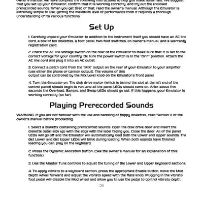 E-mu Emulator 1 Owners Manual (enhanced) image 5