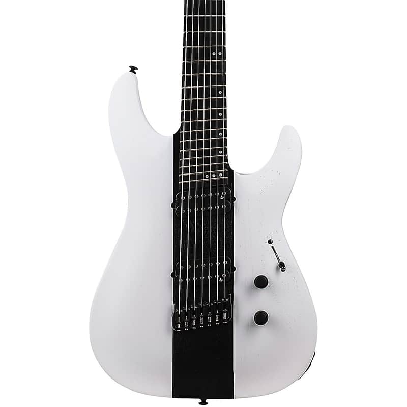 Schecter Guitar Research C-7 Multiscale Rob Scallon Electric Guitar Regular Contrasts image 1