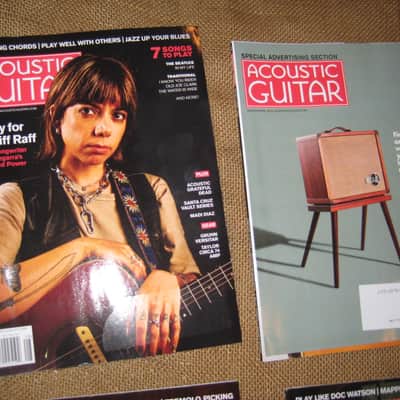 Acoustic Guitar Magazine 6 Recent Issues from 2023 and 2024 image 2