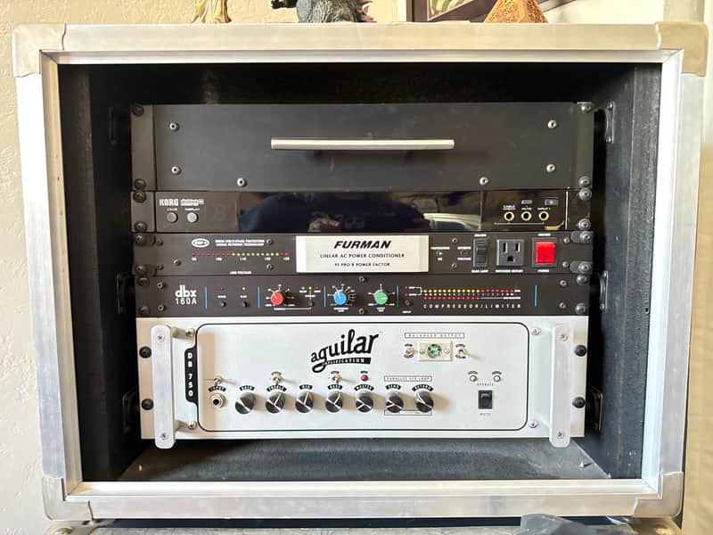AGUILAR DB750 MESA BOOGIE 1000W Road Ready 4x10x15 + Mesa Boogie 8U SUS-4 Shock Mount RACK USA DBX 160A KORG PITCHBLACK PRO RACK + MORE! image 1