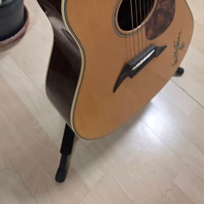 DAVE MUSTAINE'S MEGADETH Studio Breedlove USA Herringbone Acoustic Guitar with L.R. Baggs electric pickup - Album writing recording guitar Artist owned by Dave Mustaine pre-Gibson signature era image 14