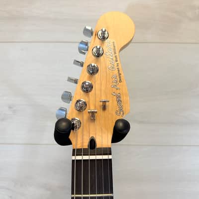 Uknown S-Style Partscaster Electric Guitar w/ DiMarzio Pickups & Hard Case image 7
