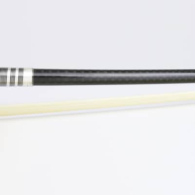 New 4/4 Carbon Fiber Violin Bow, Checkered Grain Pattern image 8