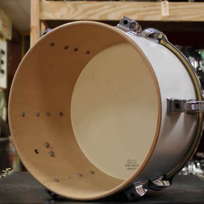 1970s Sonor Swinger Outfit in White 14x18 8x12 14x14 5x14 image 21