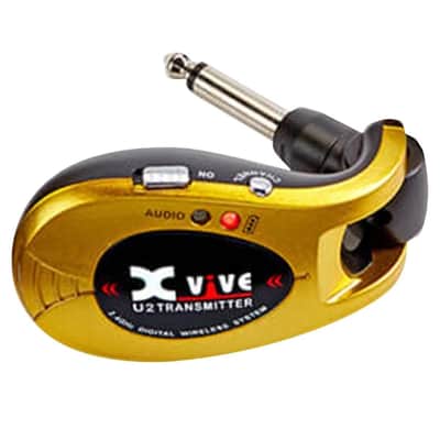 Xvive U2GOLD Guitar Wireless System 2.4GHz Ultra-Low Latency 5ms Digital Audio image 6