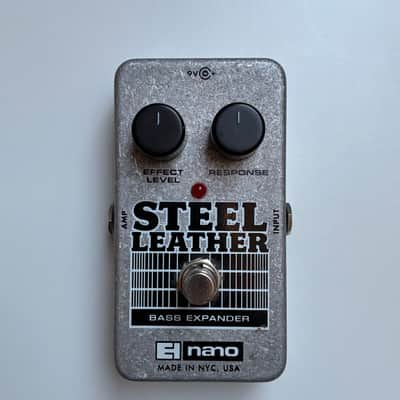 Electro-Harmonix Steel Leather Bass Expander | Reverb