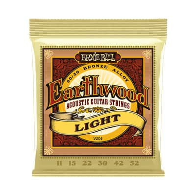 Ernie Ball 2004 Earthwood Light 11-52 Acoustic Guitars Strings image 1