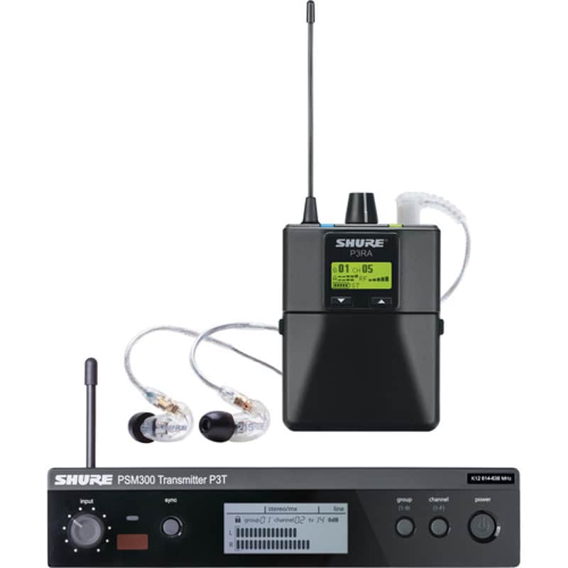 Shure  PSM 300 Stereo Personal Monitor System with IEM (G20: 488-512 MHz) image 1