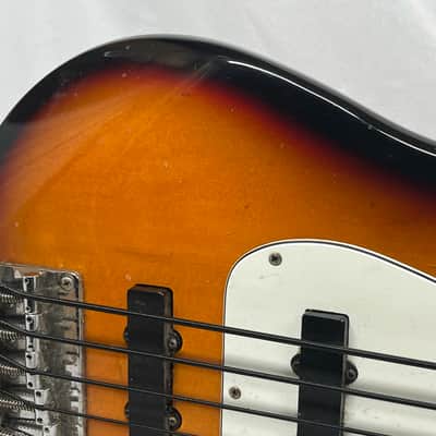 Squier P-Bass Precision Bass Special-5 5-String Electric Bass - Brown Sunburst image 4