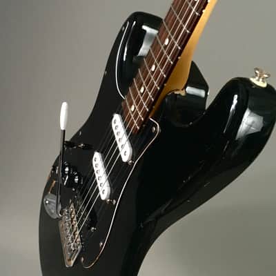 LEFTY! Vintage 1995 Fender Nirvana Tribute Stratocaster Black Heavy Relic Strat Guitar Seymour Duncan 7.3 Lb SSC image 11