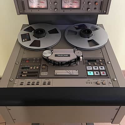 TASCAM Professional TASCAM ATR-60, on trolley, with bridge, quarter inch, two track, two channels 90s image 9