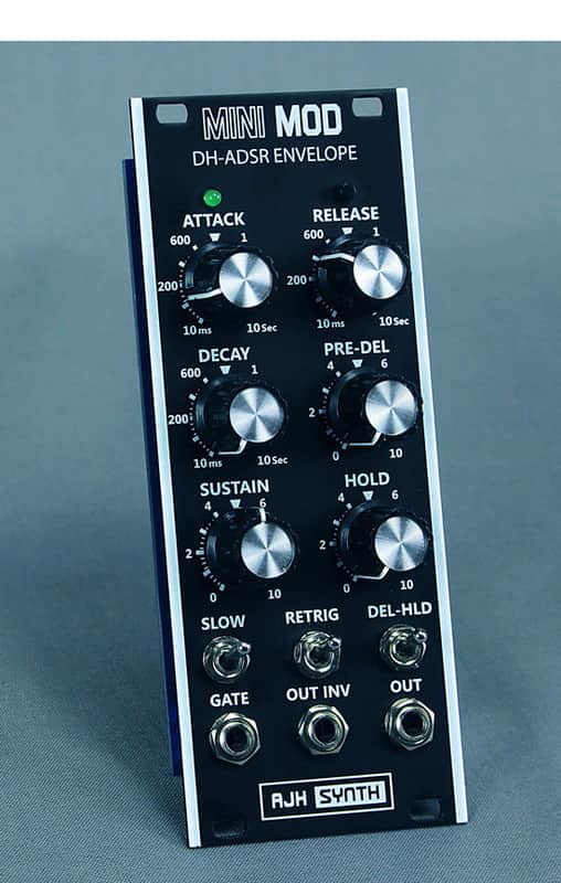 AJH SYNTH DH-ADSR ENVELOPE GENERATOR BLACK EDITION : BRAND NEW :  [DETROIT MODULAR] image 1