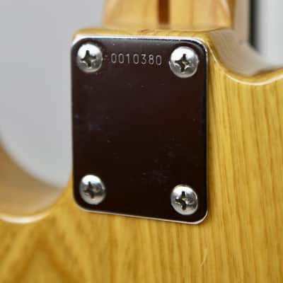 1980 Tokai TE-55N Breezysound Natural MIJ Vintage Telecaster w/ Original Pickups, Sen Ash Body image 9