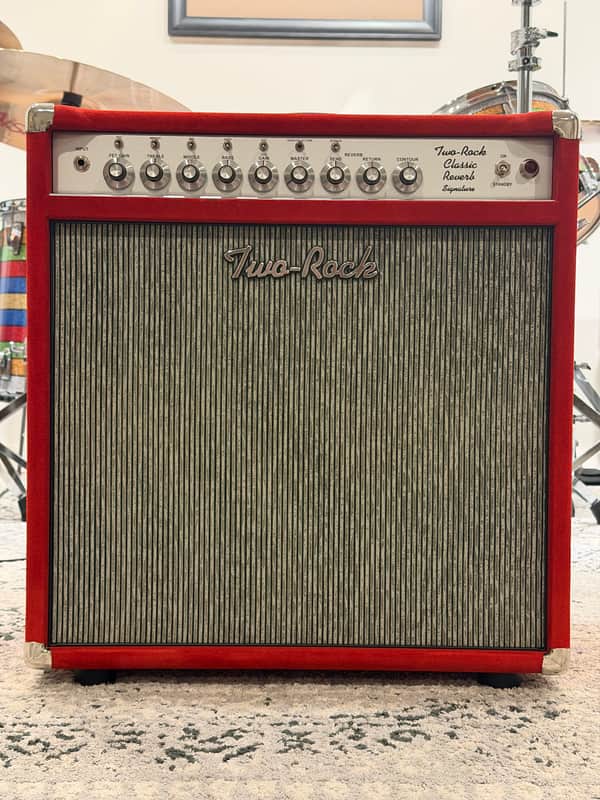 Two Rock Classic Reverb Signature 100W Combo 1x12 - Red Suede image 1