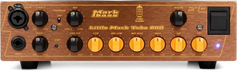 Markbass Little Mark Tube 800 800-Watt Bass Amp Head | Reverb