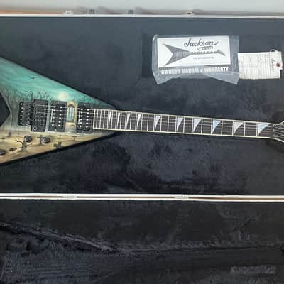 Jackson Custom Shop KV2 King V Dan Lawrence Signed Custom Graveyard Art 2005 image 3