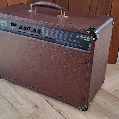 Marshall Acoustic Soloist AS50R 2-Channel 50-Watt 2x8" Acoustic Guitar Combo 2000s - Brown image 3