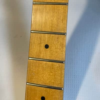 1985 Kramer USA Banana Maple Fretboard Guitar Neck Floyd Ready 22 Frets Dot Inlay w/ Neckplate (Non Scarf) Bild 10