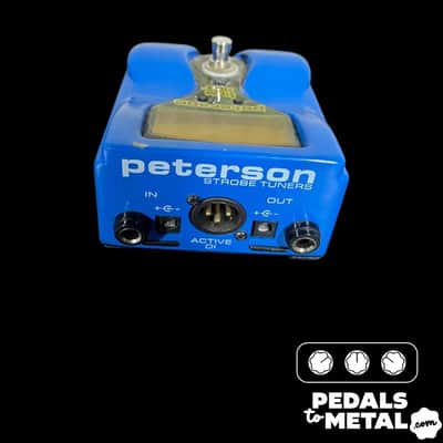 Peterson VS-S StroboStomp Pedal Tuner 2000s - Blue - X15549 image 3