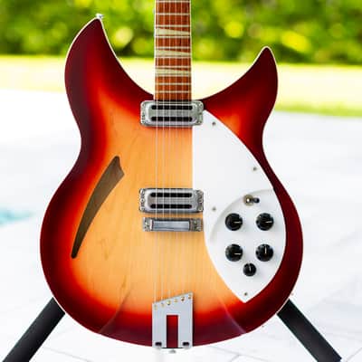 1999 Rickenbacker 360V64 6 String Guitar Fireglo 360 V64 image 3
