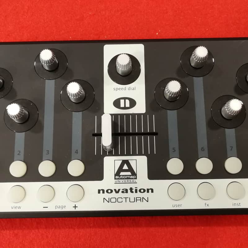 2008 Novation Nocturn MIDI DAW Controller Black