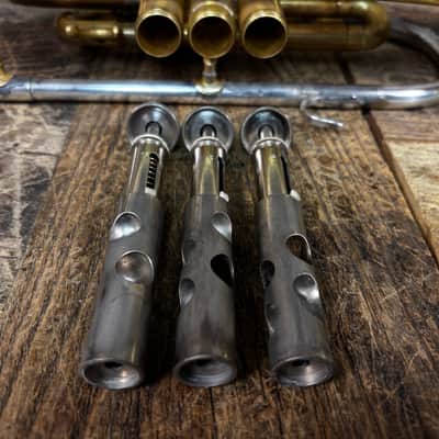 Unbranded 3-Valve Brass Soprano Bugle image 12