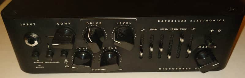 Darkglass Electronics Microtubes 500 V2 500-Watt Bass Amp Head 2020 - Present - Black image 1