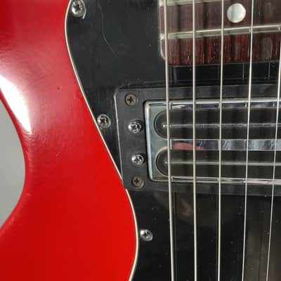 Peavey T-60 with Rosewood Fretboard Mid-80s - Red - w/ Original Hardshell Case image 5
