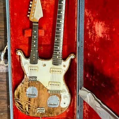 Harari Double Neck "1960" Guitar/Mandolin w/ OHSC image 1