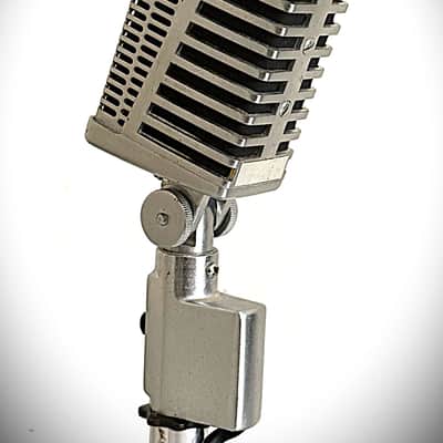 Vintage 1960's Calrad DM-16 Dynamic Microphone, sounds excellent, w/stand-cable image 5